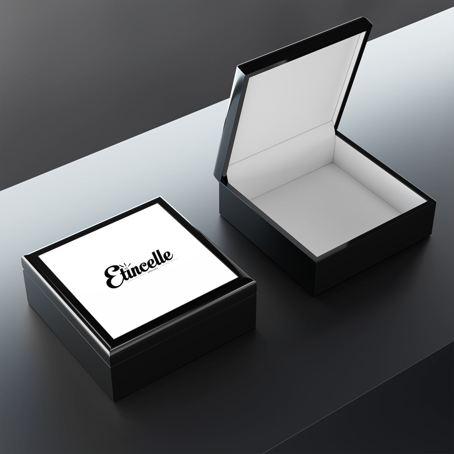 Classic Black Jewelry Box