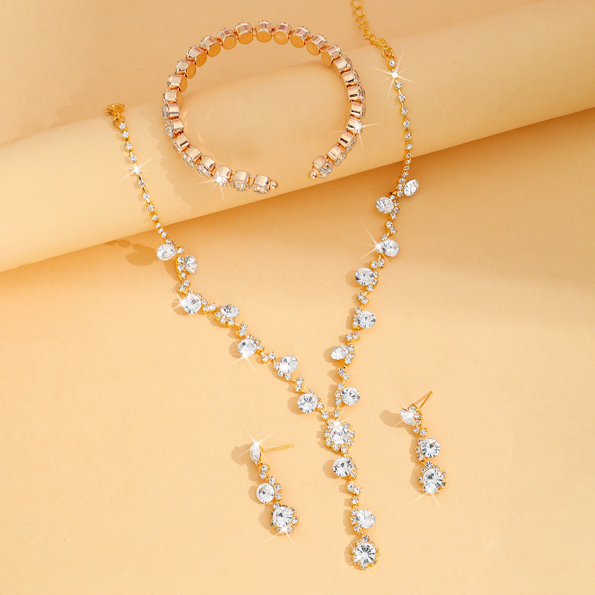 Éclat Bridal Jewelry Set Rhinestone