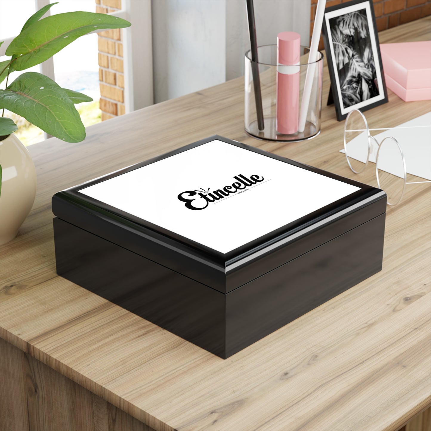 Classic Black Jewelry Box