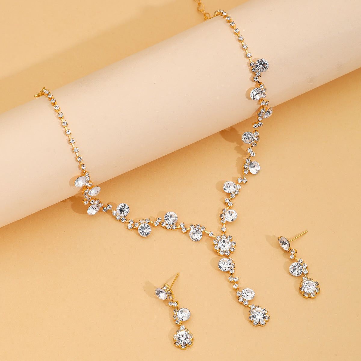 Éclat Bridal Jewelry Set Rhinestone