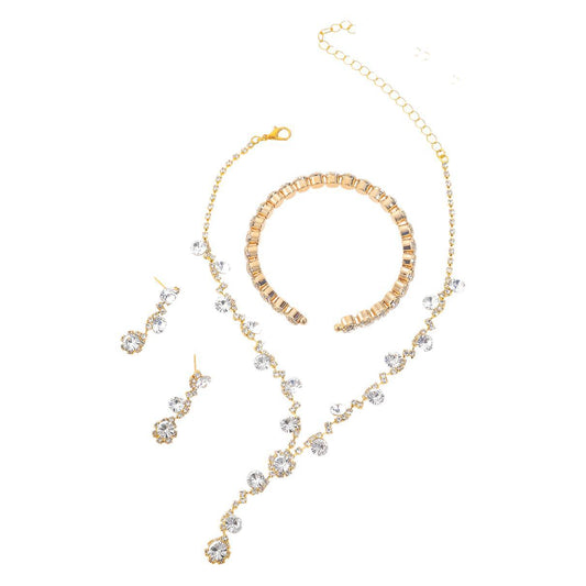 Éclat Bridal Jewelry Set Rhinestone