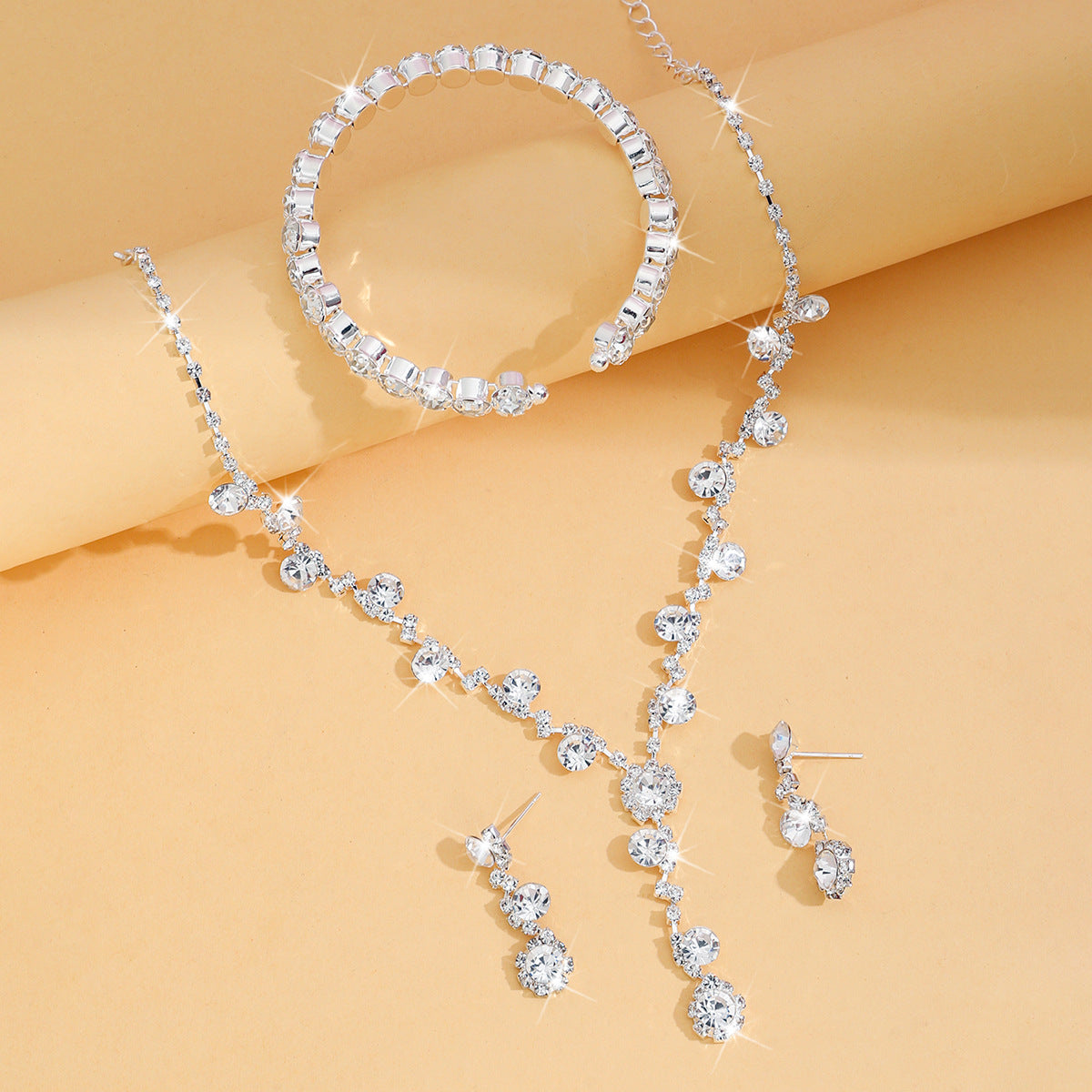 Éclat Bridal Jewelry Set Rhinestone